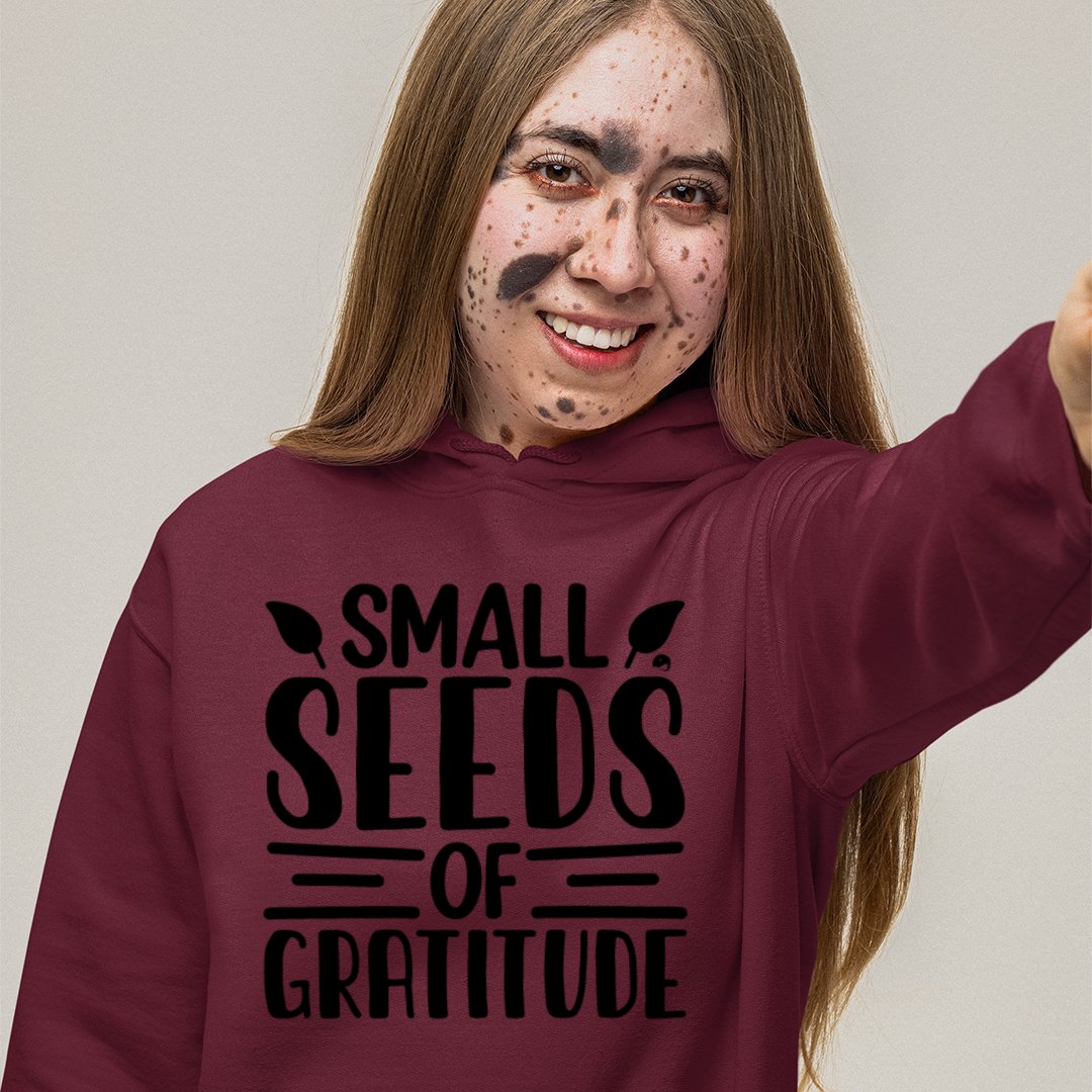 Hoodie Unisex Small Seeds Of Gratitude