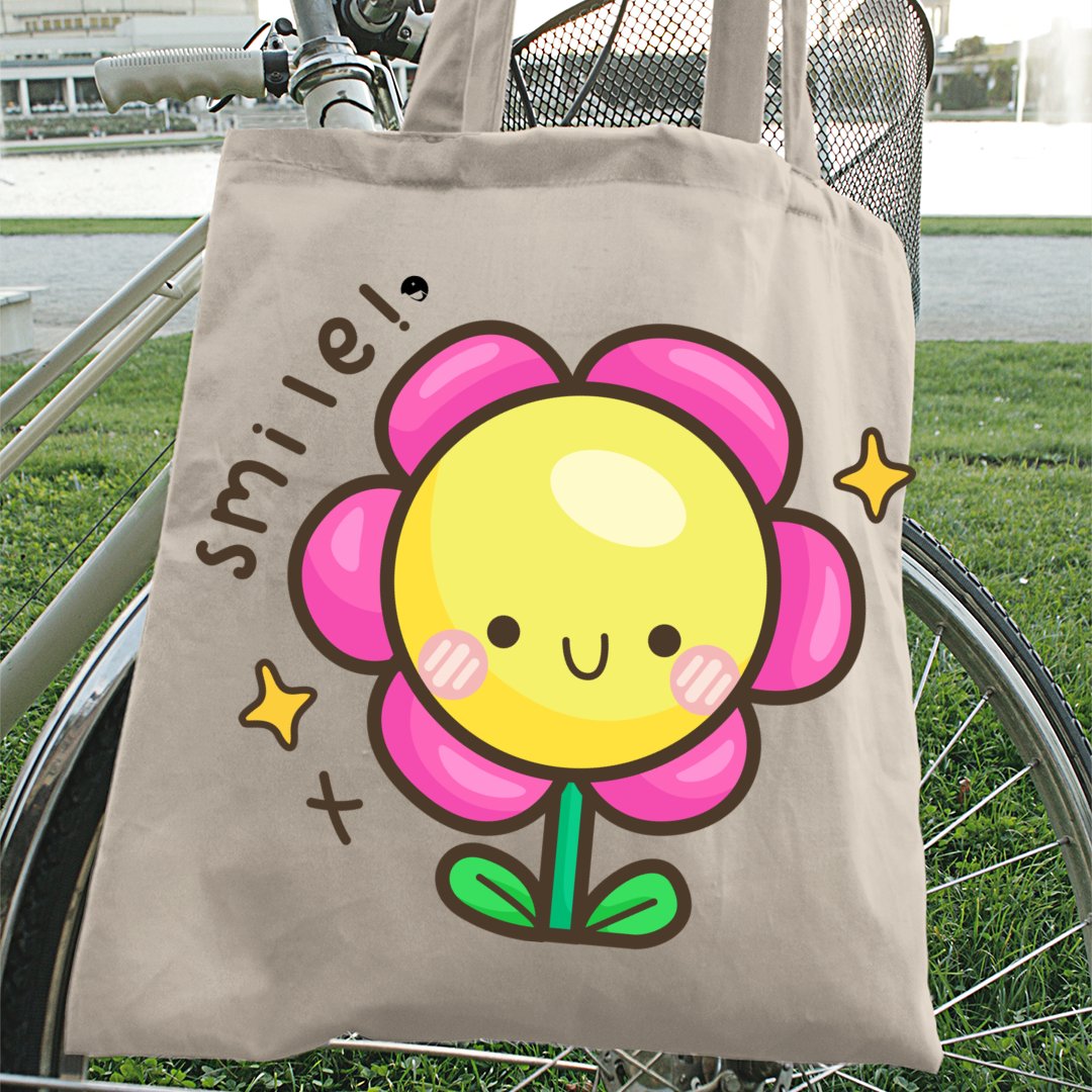 Tote Bag Smile!