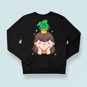 Sweatshirt Unisex Shining And Flower