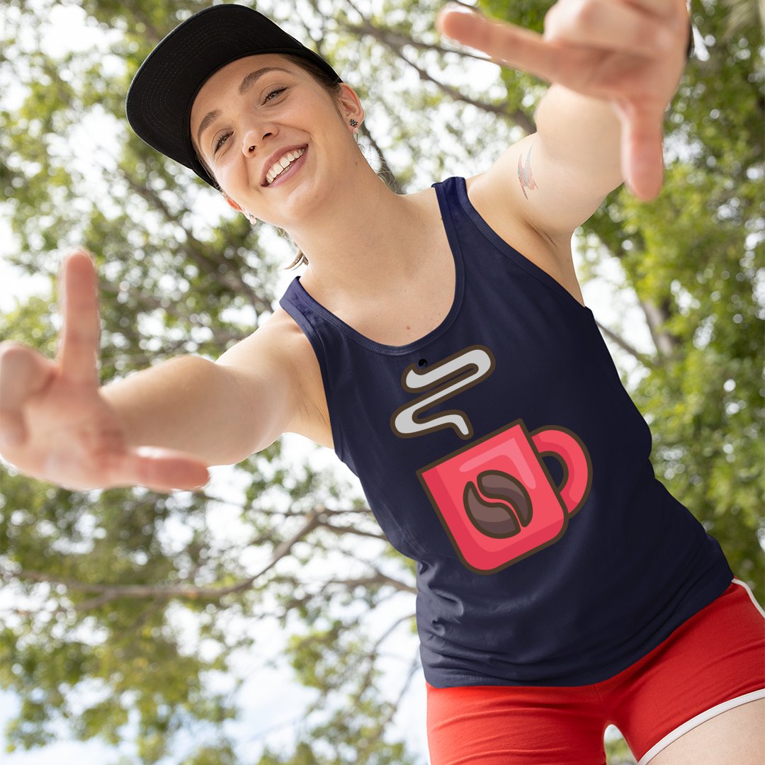 Unisex Jersey Tank The Cup Of Coffee