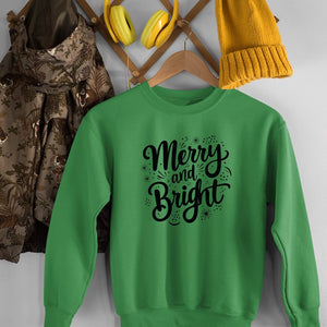 Sweatshirt Unisex Merry And Bright