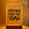 Glass Acrylic Stronger Than The Storm