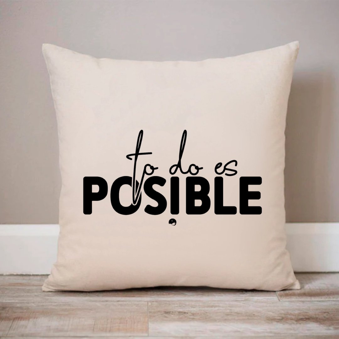 Pillow Case To Do Es Posible