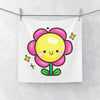 Face Towel Happy Flower