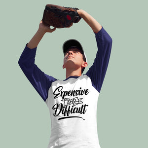 Unisex Sleeve Baseball Tee Expensive And Difficult