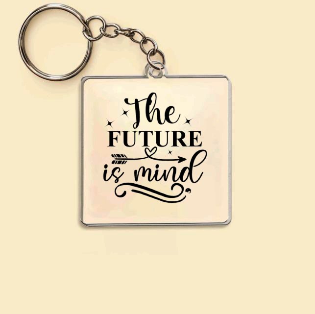 Keychain The Future Is Mind