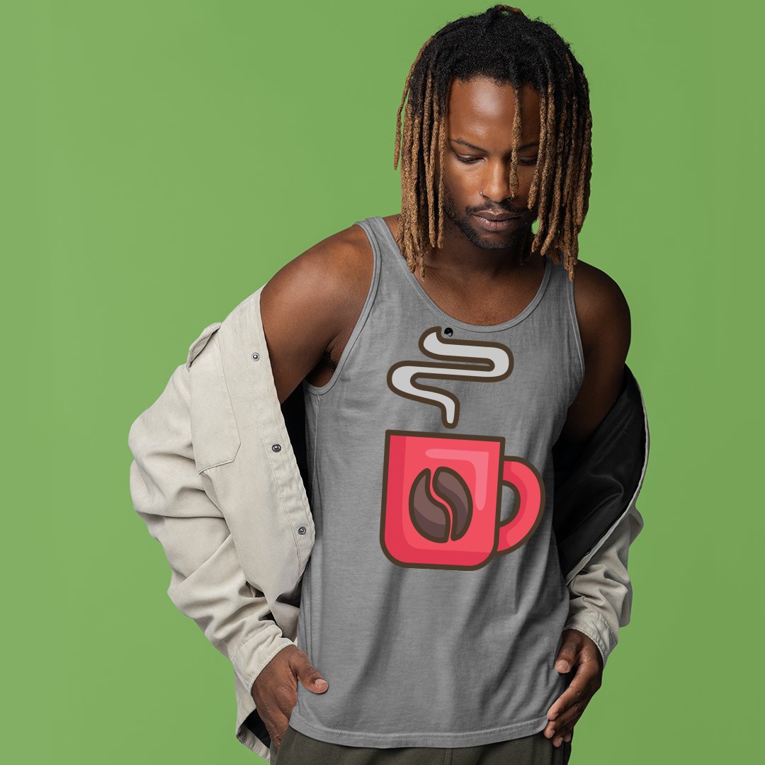 Unisex Jersey Tank The Cup Of Coffee