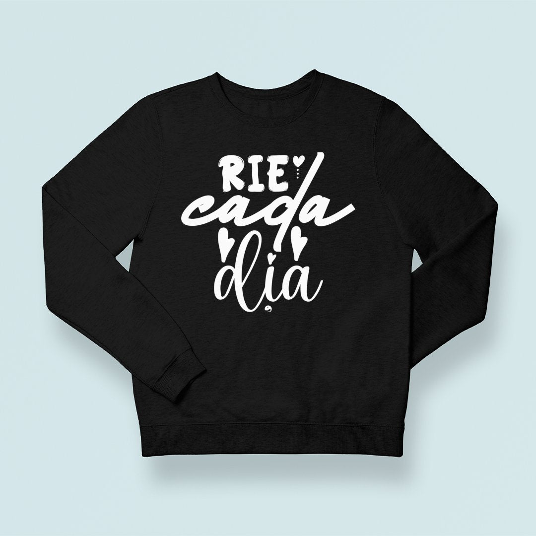 Sweatshirt Unisex Rie Cada Dia