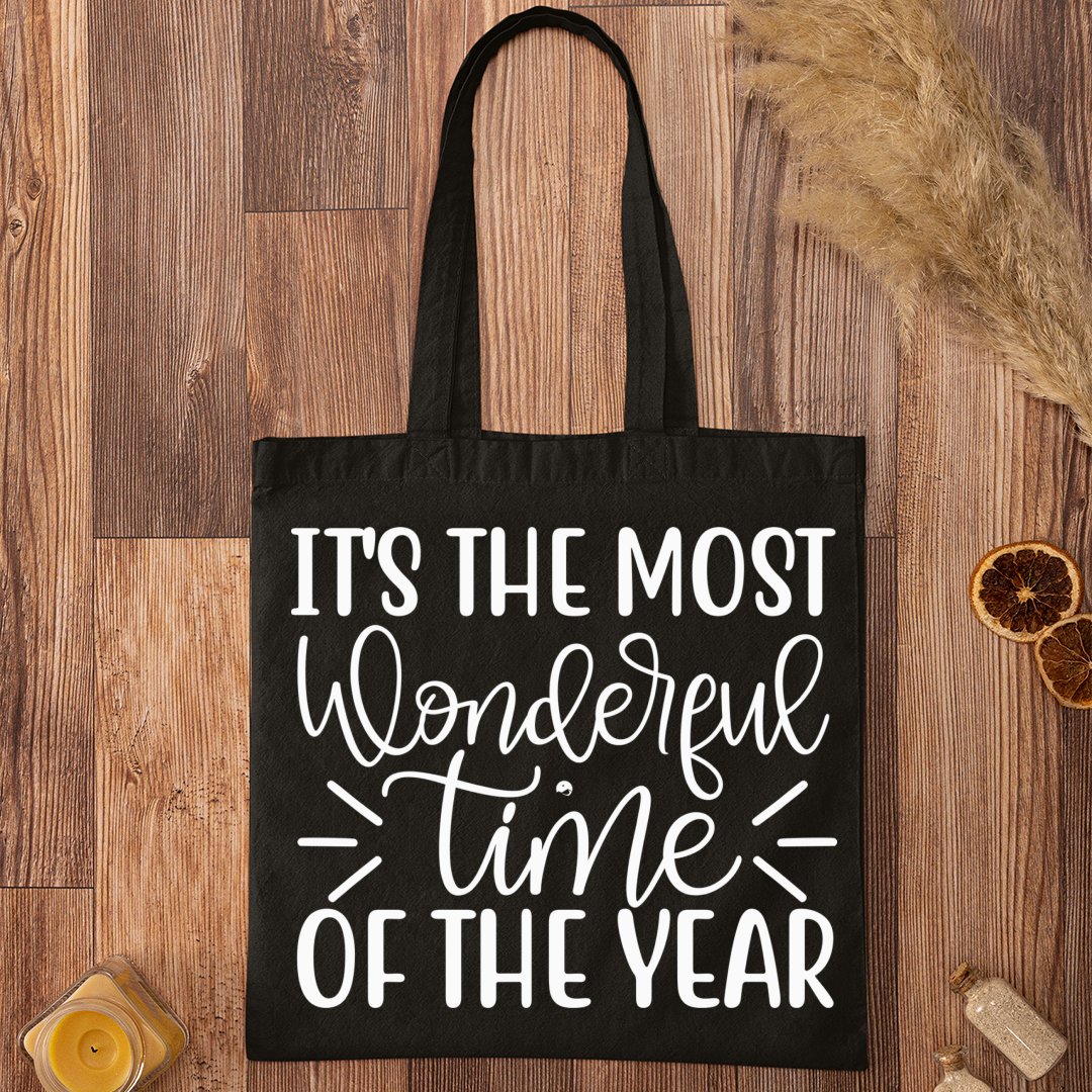 Tote Bag It's The Most Wonderful Time Of The Year