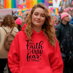 Hoodie Unisex Faith Over Fear