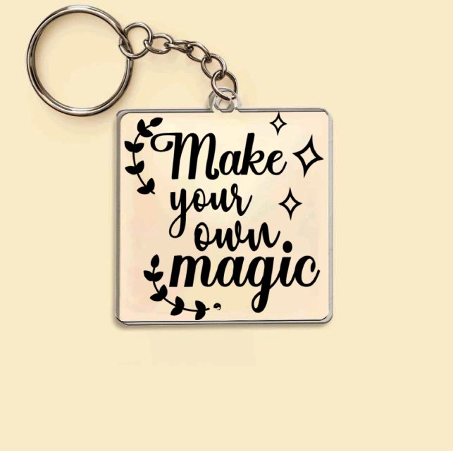 Keychain Make Your Own Magic