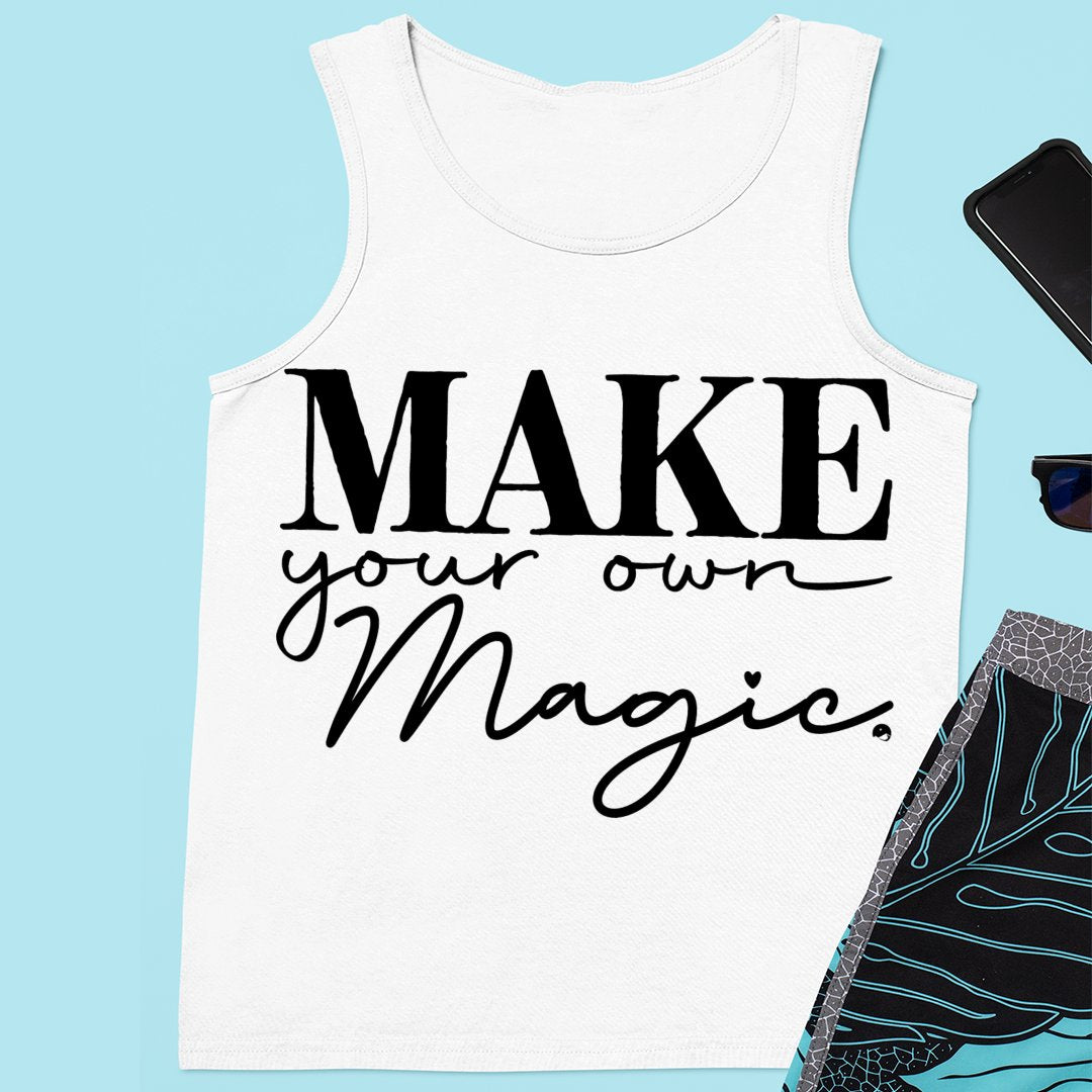 Unisex Jersey Tank Make Your Own Magic