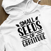 Hoodie Unisex Small Seeds Of Gratitude