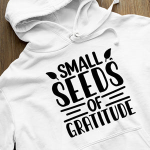 Hoodie Unisex Small Seeds Of Gratitude