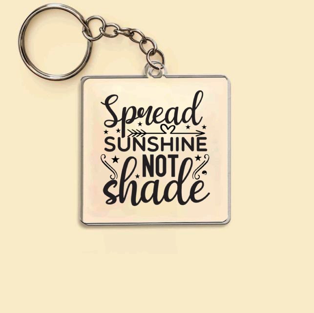 Keychain Spread Sunshine Not Shade