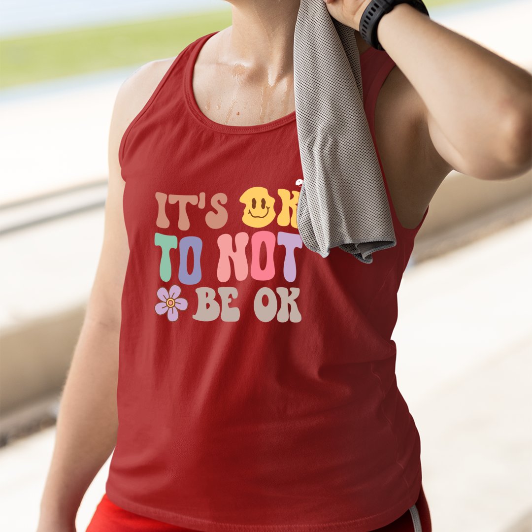 Unisex Jersey Tank It's Ok To Not Be Ok