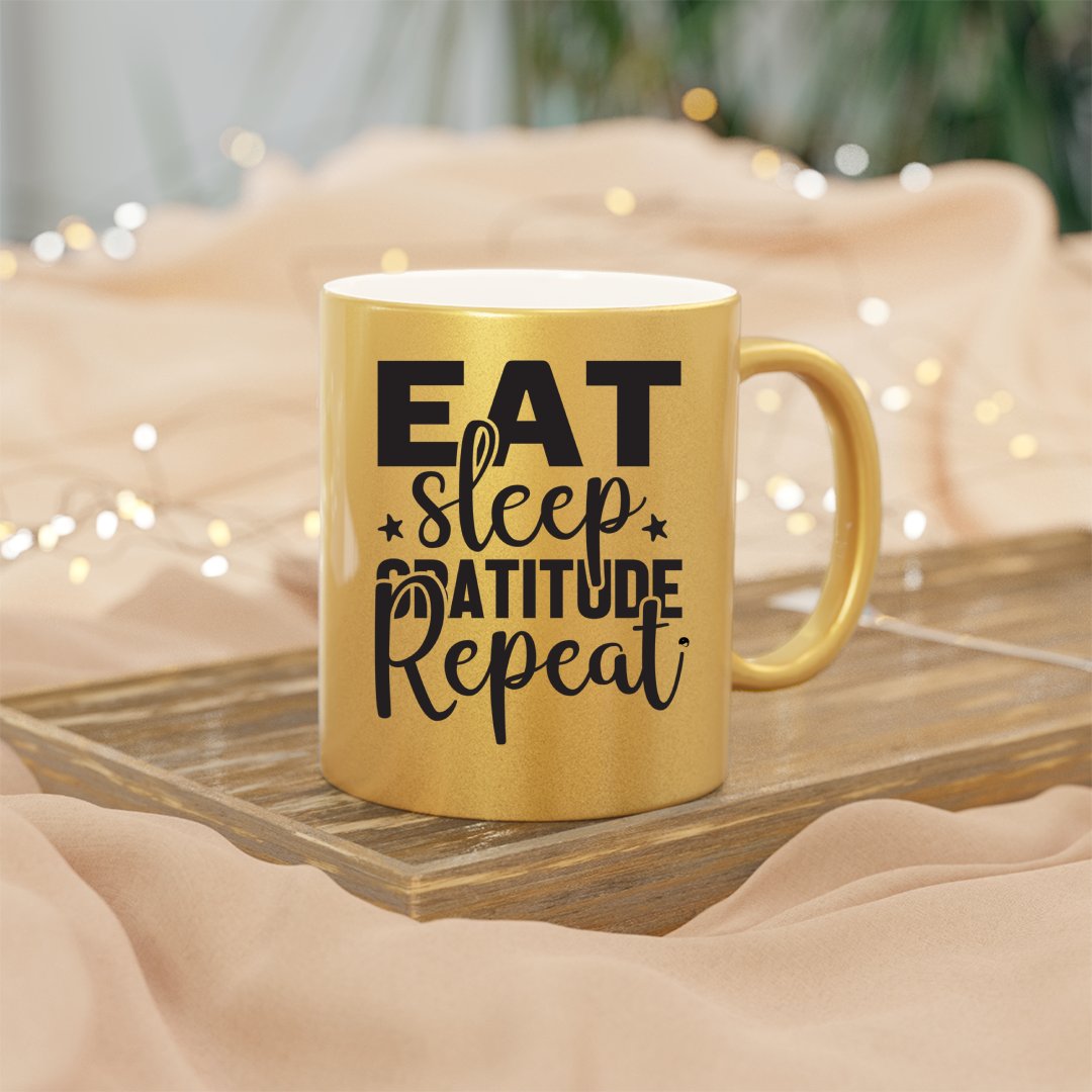 Mug Eat Sleep Gratitude Repeat