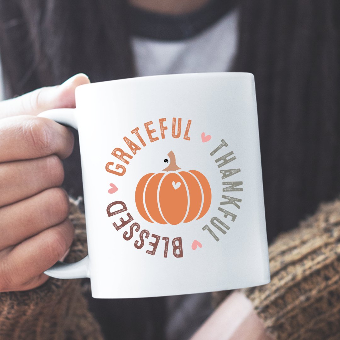 Mug Grateful Thankful Blessed