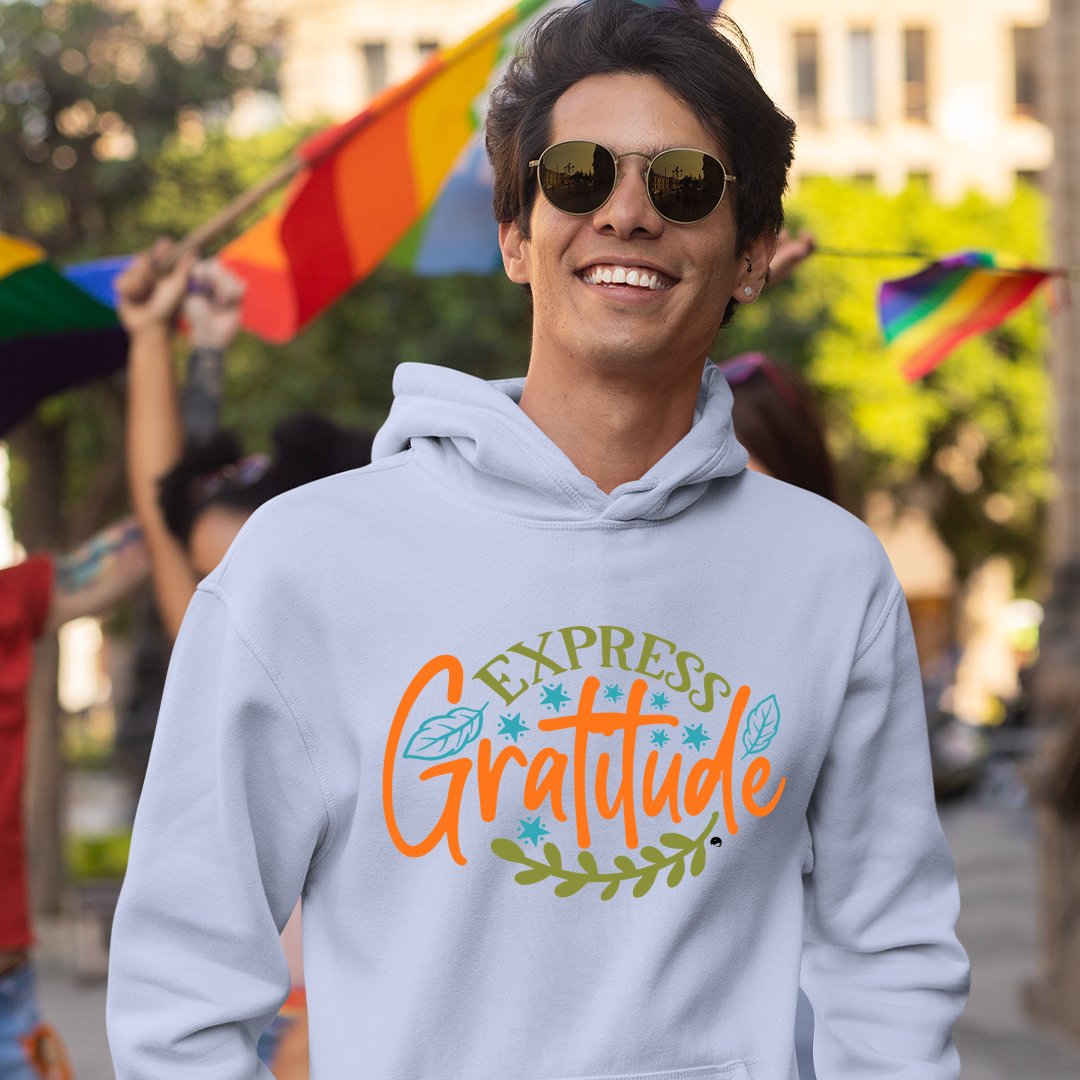 Hoodie Unisex Express Gratitude