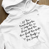 Hoodie Unisex Let Them Misunderstand. Judge You. Gossip About You. Never Doubt Your Worth! Your Beauty! Keep Shining!png