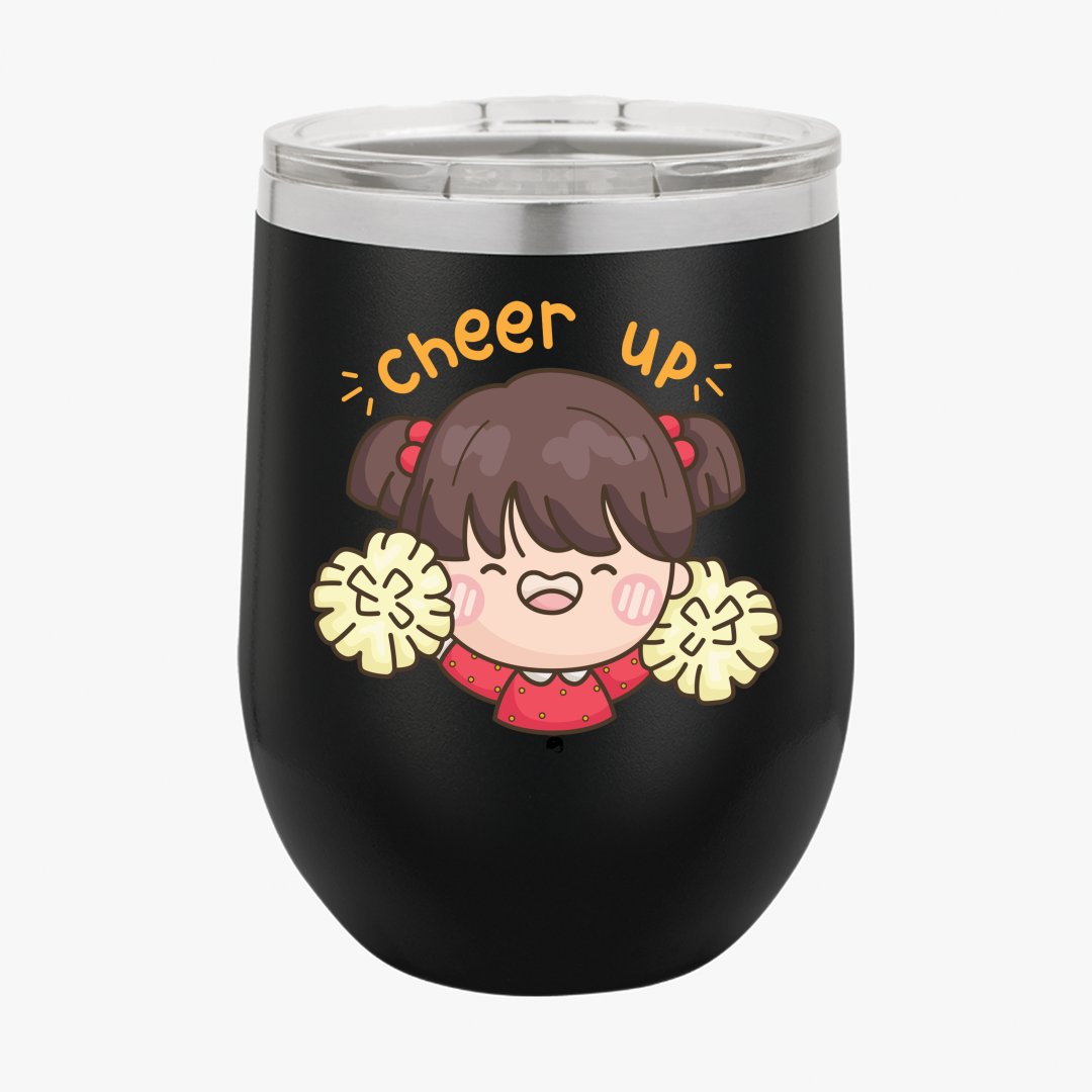 Wine Tumbler Cheer Up