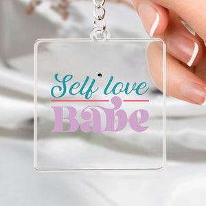 Keychain Self Love Babe