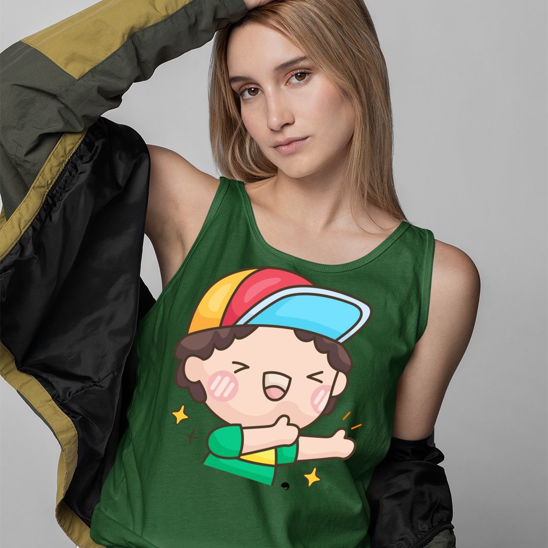 Unisex Jersey Tank Laughter