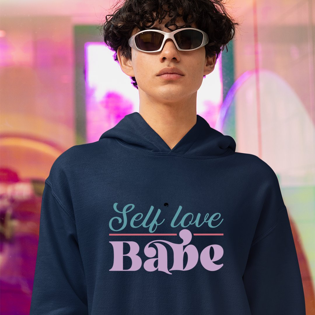 Hoodie Unisex Self Love Babe