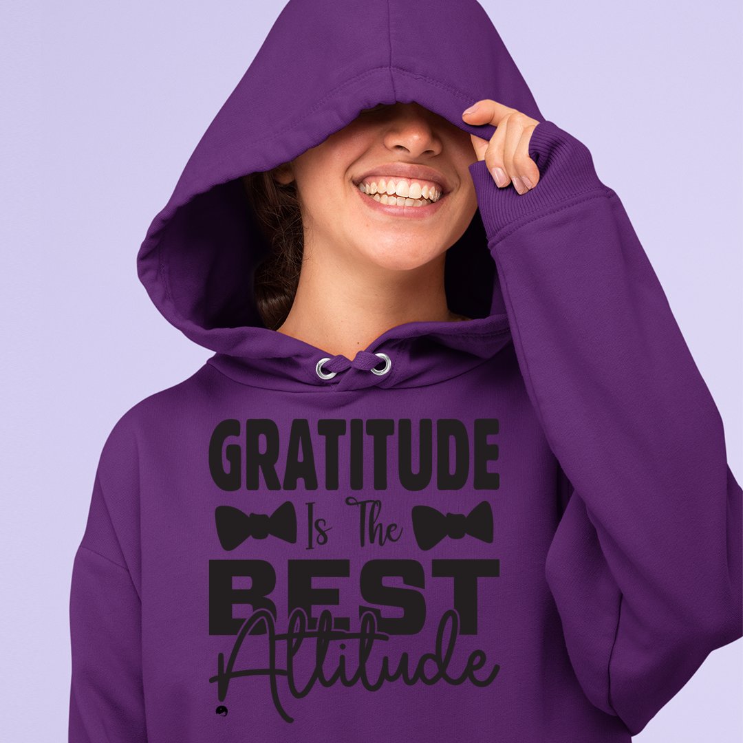 Hoodie Unisex Gratitude Is The Best Attitude