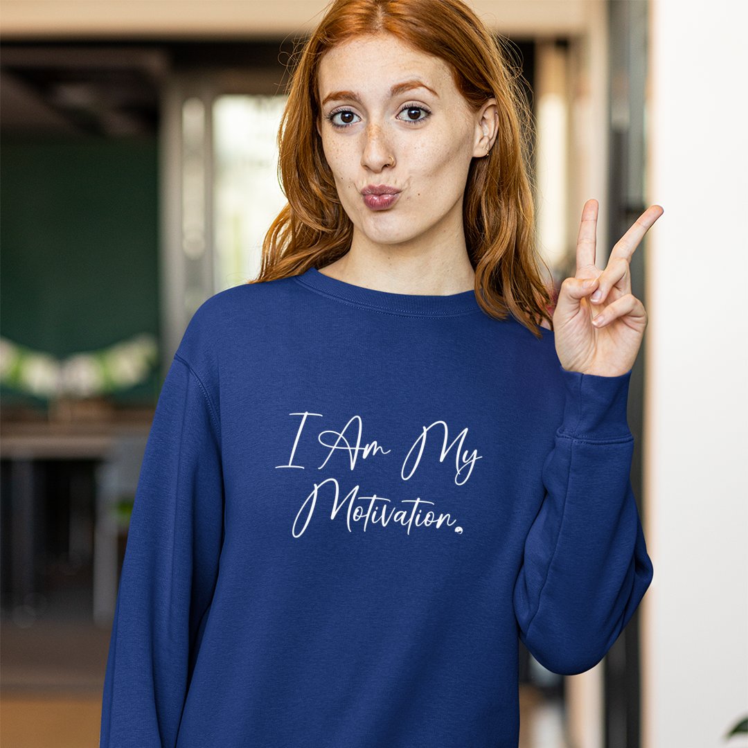 Sweatshirt Unisex I Am My Motivation