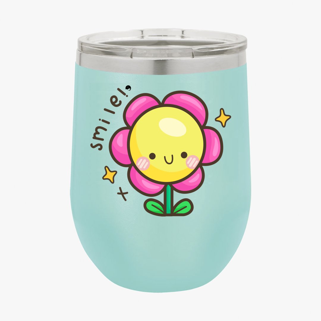 Wine Tumbler Smile!