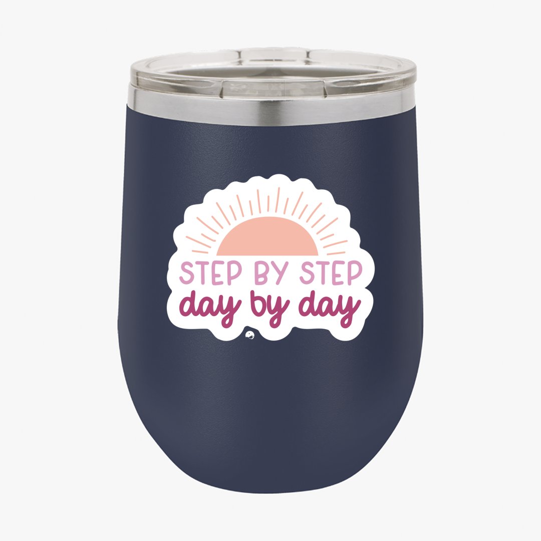 Wine Tumbler Step By Step Day By Day