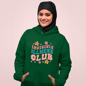 Hoodie Unisex Invisible Illness Club