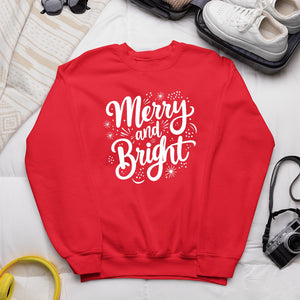 Sweatshirt Unisex Merry And Bright