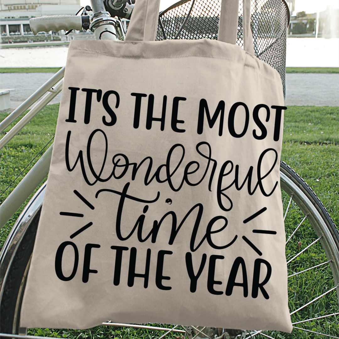 Tote Bag It's The Most Wonderful Time Of The Year