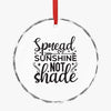 Crystal Glass Ornament Spread Sunshine Not Shade