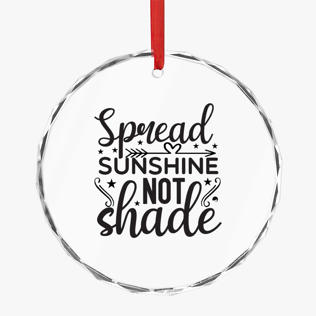 Crystal Glass Ornament Spread Sunshine Not Shade