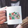 Mug In My Christmas Era Groovy Christmas Doodle Dots