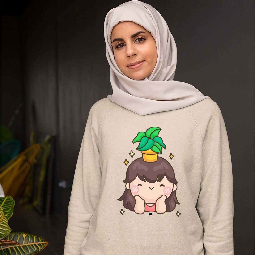 Sweatshirt Unisex Shining And Flower