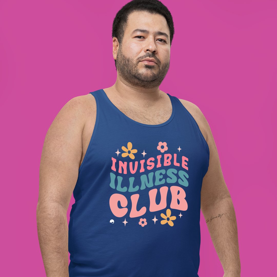 Unisex Jersey Tank Invisible Illness Club