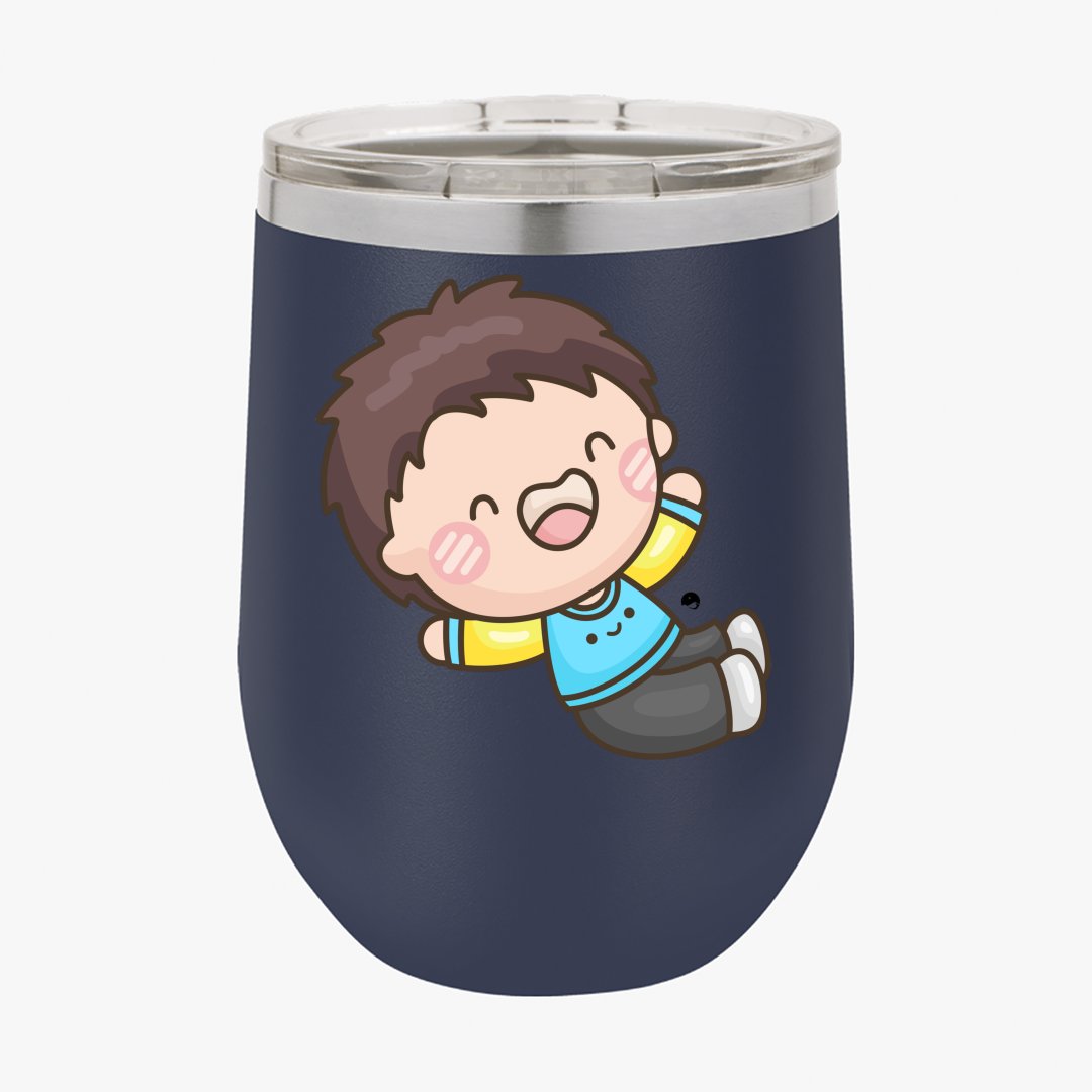 Wine Tumbler Laughing