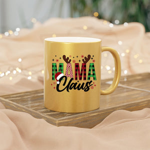 Mug Mama Claus Christmas Pattern Design