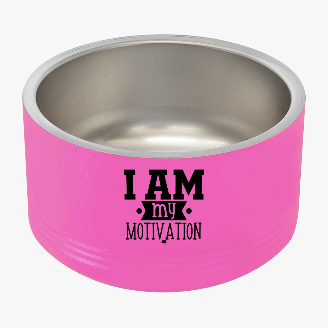 Pet Bowl I Am My Motivation