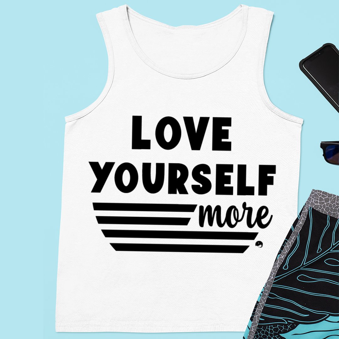 Unisex Jersey Tank Love Yourself More