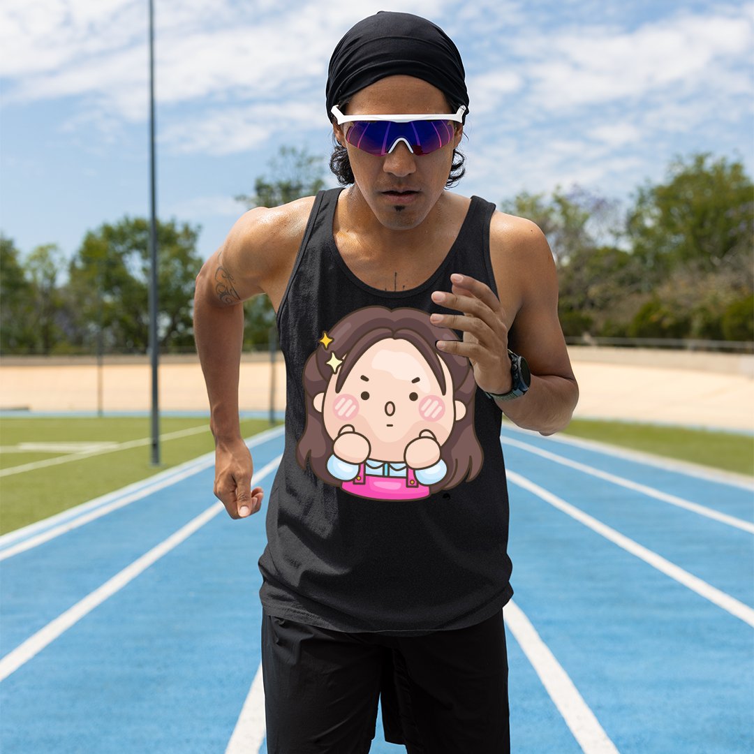 Unisex Jersey Tank Never Give Up