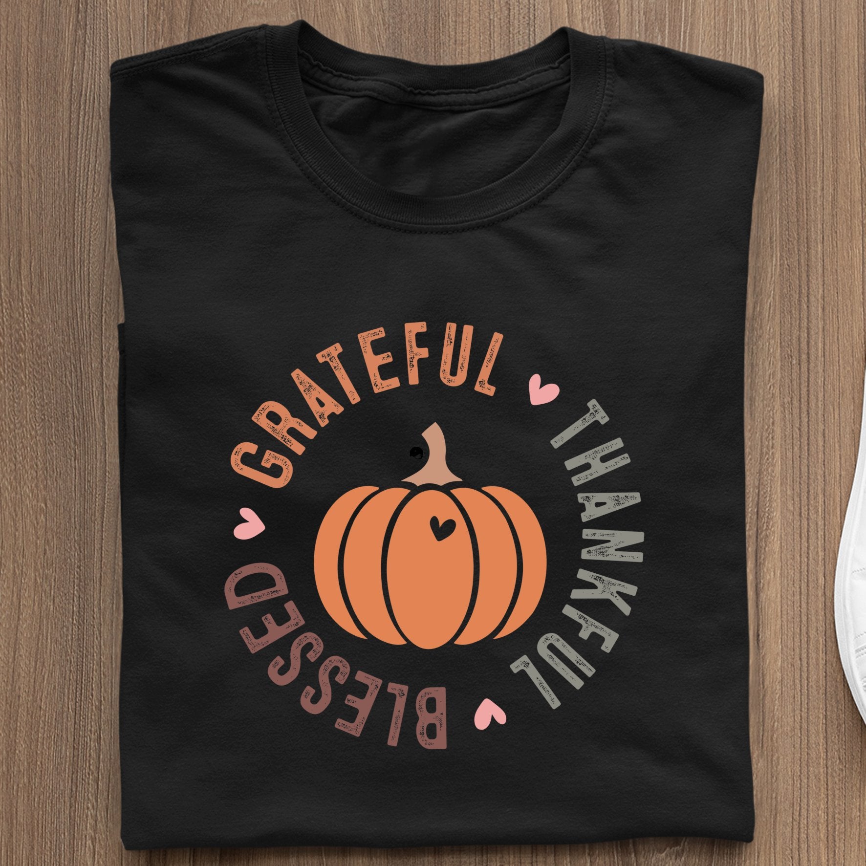 T-shirt Grateful Thankful Blessed