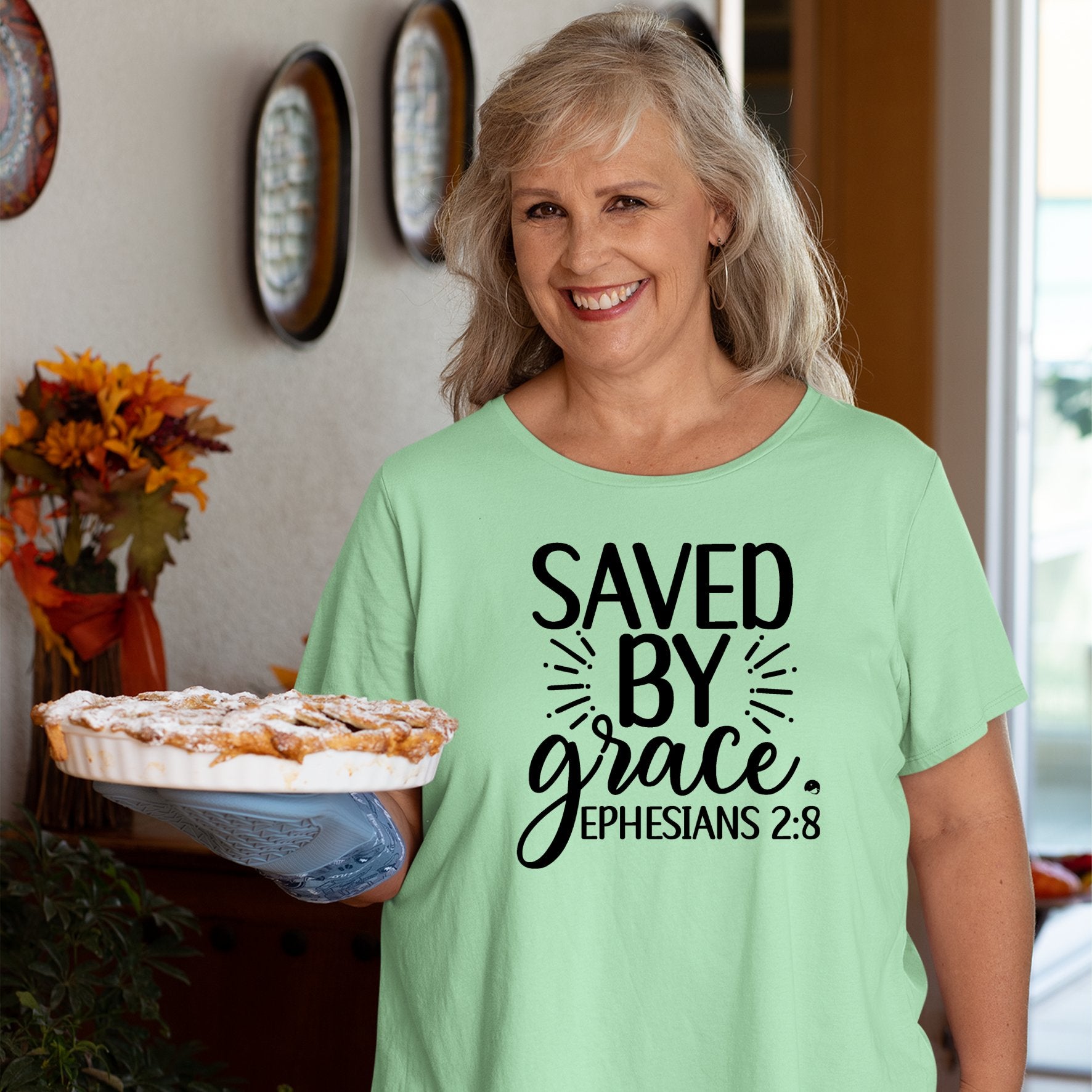 T-Shirt Saved By Grace Ephesians