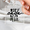 Keychain Rie Cada Dia