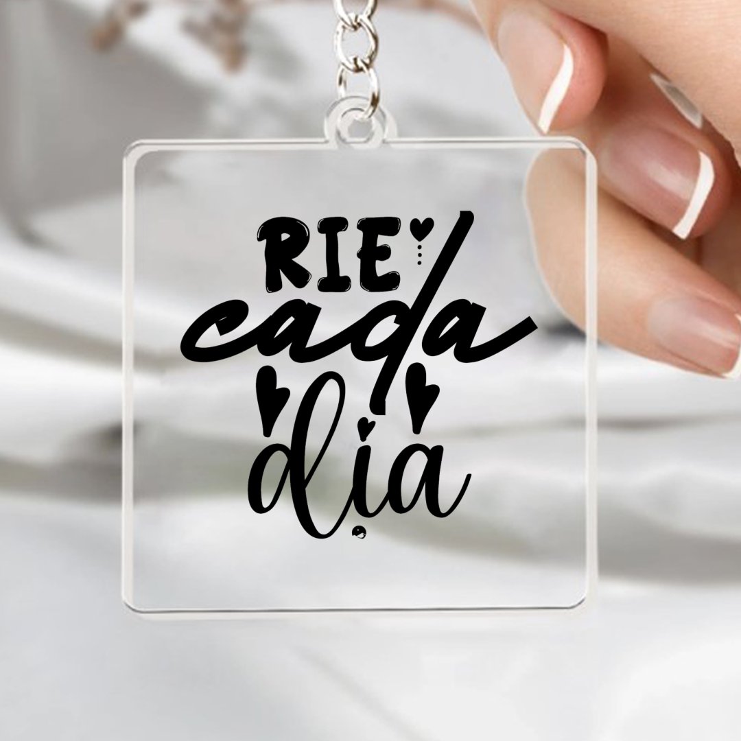 Keychain Rie Cada Dia