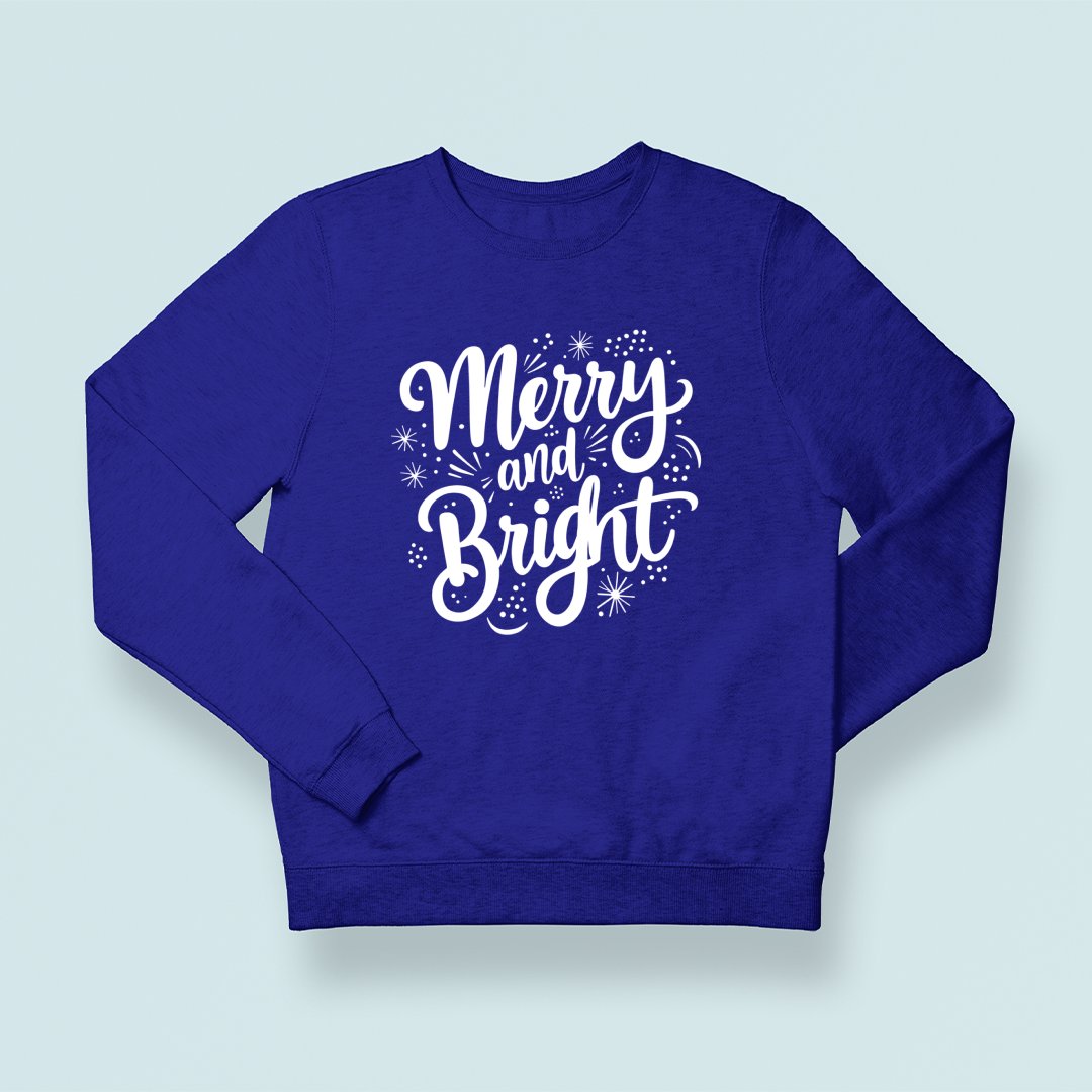 Sweatshirt Unisex Merry And Bright